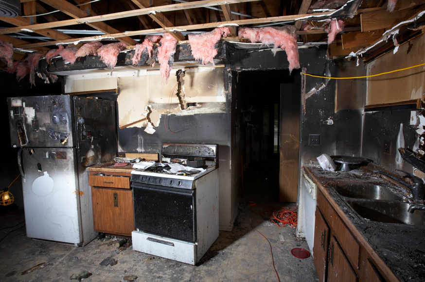 House Fire Series - Kitchen